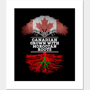 Canadian Grown With Moroccan Roots - Gift for Moroccan With Roots From Morocco Posters and Art